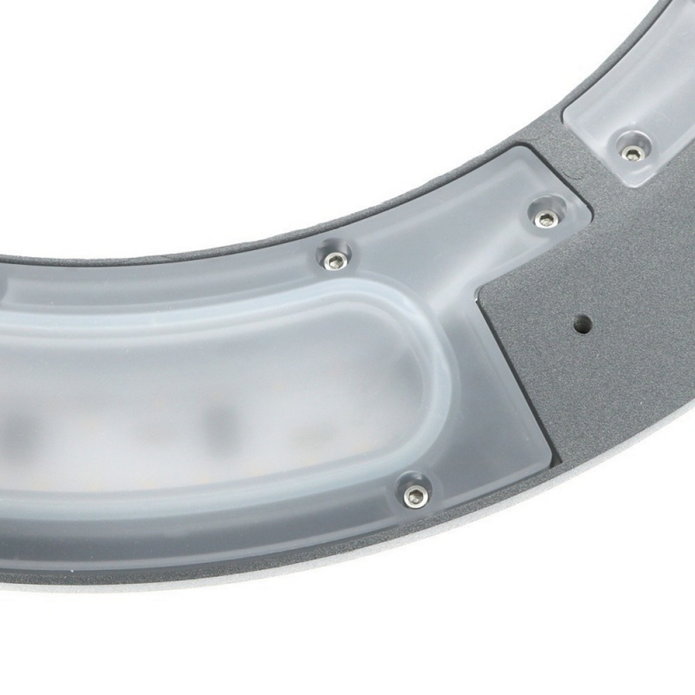 Lampione stradale Led Minamal 100W Grigio IP65 Bianco caldo 2700K M LEDME - Foto 2