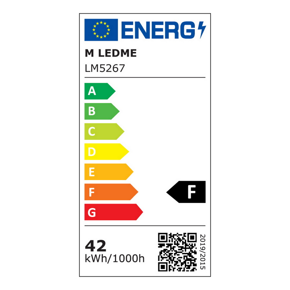 Pannello Led 40W 120x30cm Cornice bianca rettangolare CCT temperatura colore regolabile M LEDME - Foto 4
