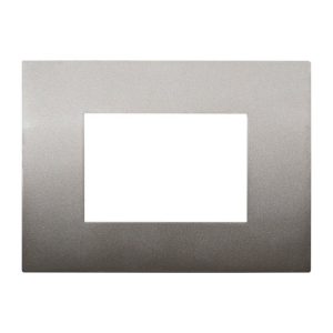 Foto principale Placca 3 moduli 503 in plastica bronzo compatibile anche con Vimar Arké