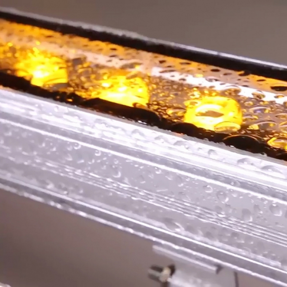 Plafoniera Wall washer Foss 100cm 18W IP65 Bianco neutro 4500K M LEDME - Foto 3