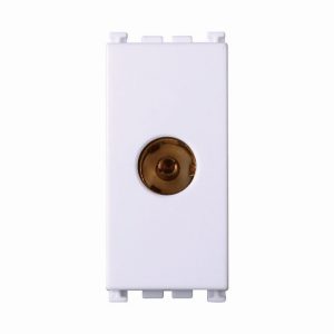 Foto principale Presa TV femmina bianca compatibile anche con Vimar Arké