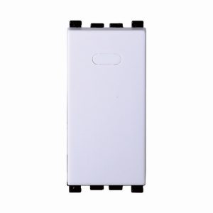 Foto principale Pulsante unipolare basculante 16A bianco compatibile anche con Vimar Arké