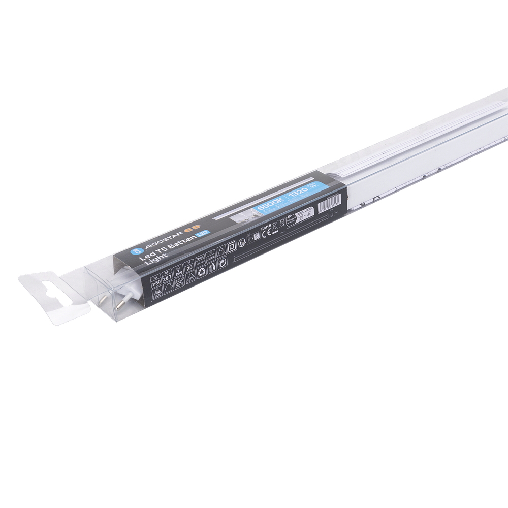 Reglette Led sottopensile 12W da 90cm Bianco freddo 6500K Aigostar - Foto 7