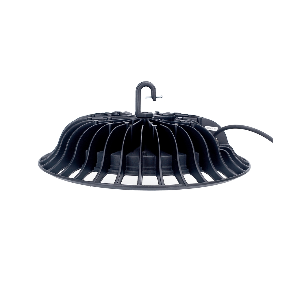 Campana Led industriale UFO Slim 200W Nera IP65 Bianco Freddo 6500K Aigostar - Foto 1