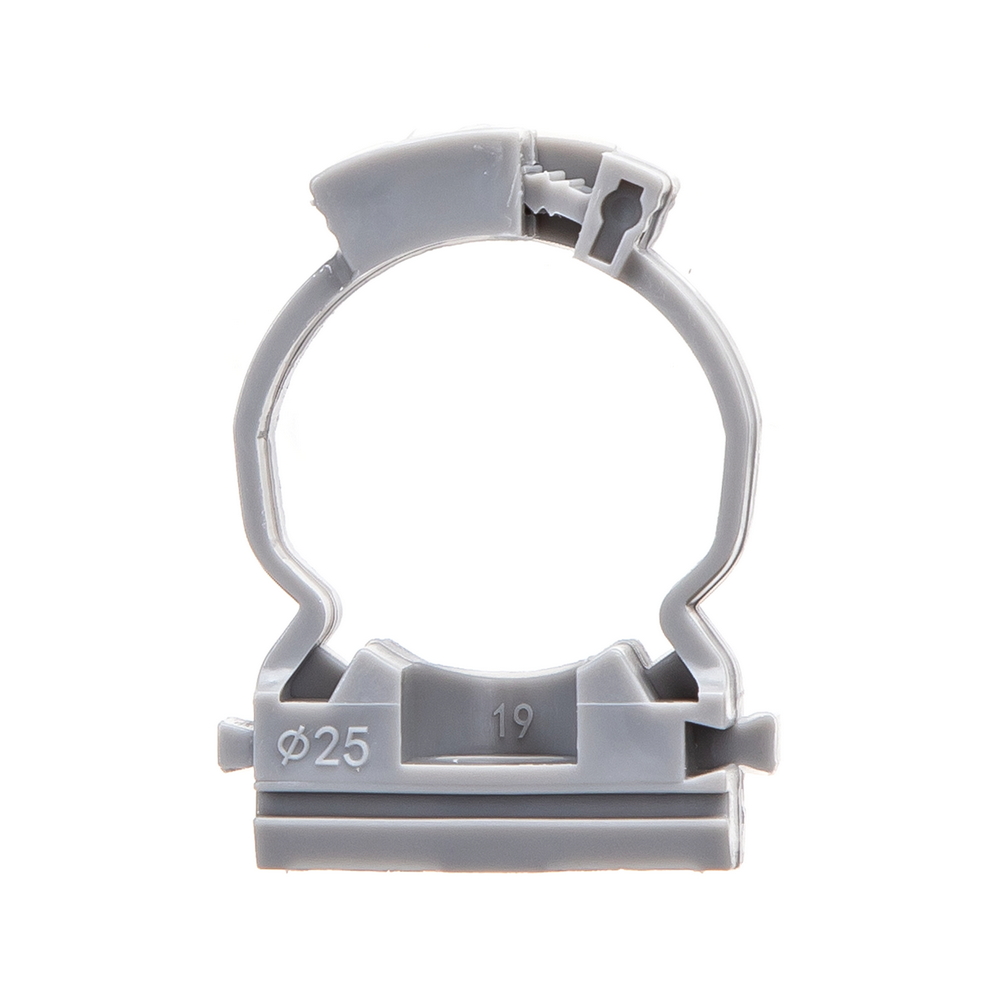 Foto principale Clips fissatubo a collare per Tubo 25mm grigio 5pz Aigostar