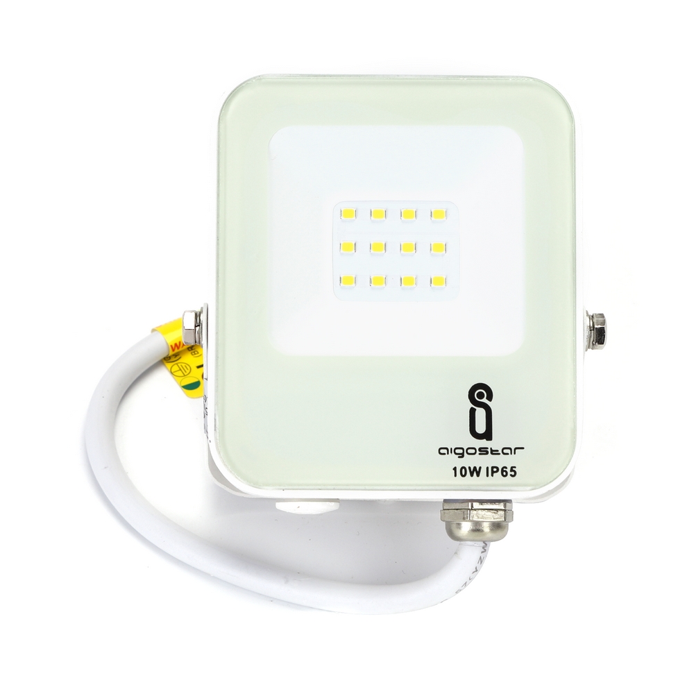 Faro proiettore Led 10W Bianco da esterno IP65 Bianco neutro 4000K Aigostar - Foto 1