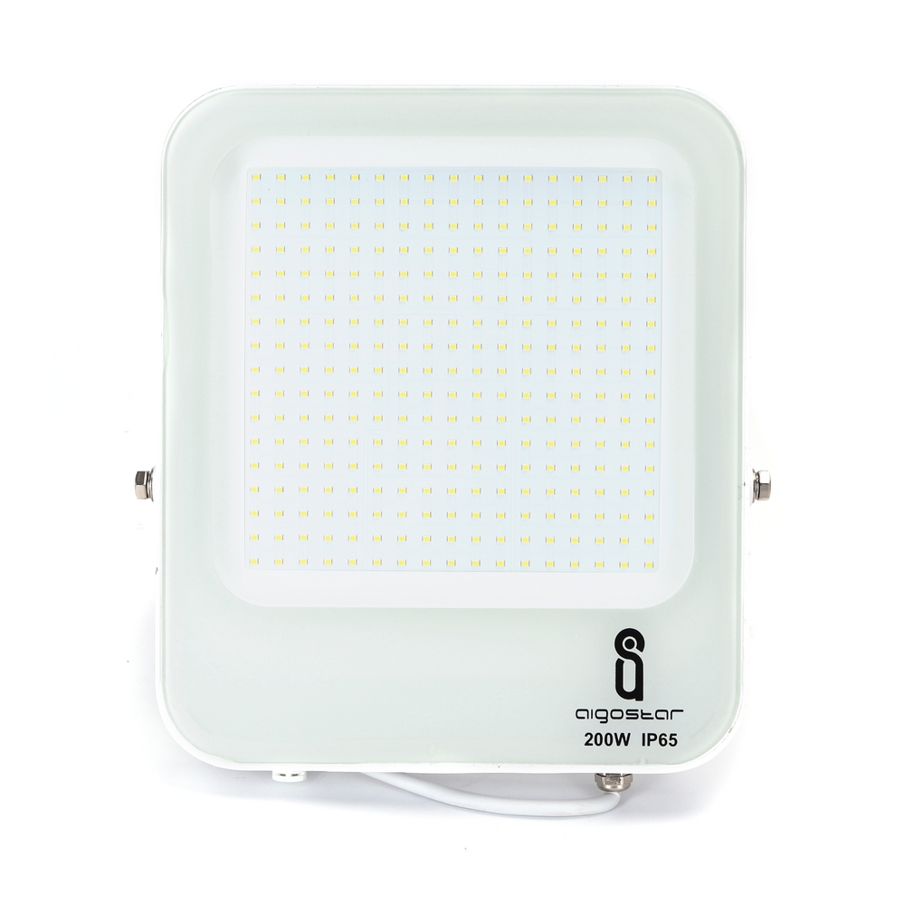 Faro proiettore Led 200W Bianco da esterno IP65 Bianco freddo 6500K Aigostar - Foto 1