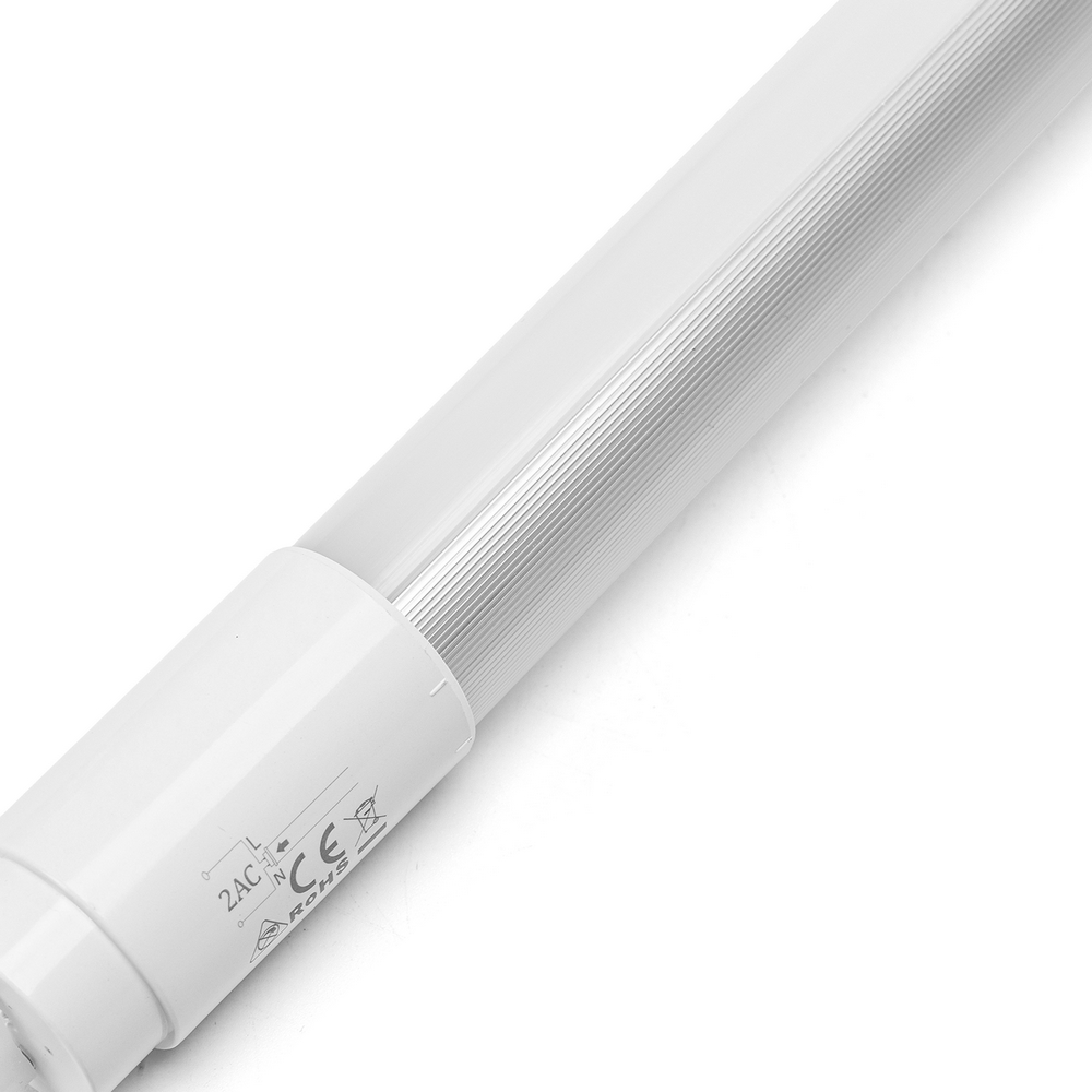 Tubo Led G13 T8 120cm 20W in plastica e alluminio Bianco freddo 6400K Aigostar - Foto 2