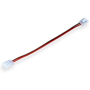 Foto principale Connettore cablato di giunzione striscia Led COB Free Cut 12-24V 8mm monocolore 2 pin con cavo IP20 M LEDME