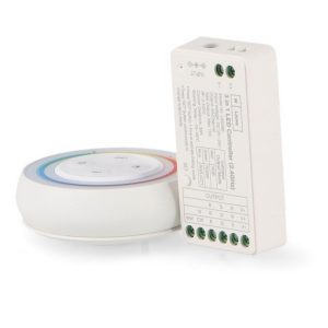 Foto principale Controller Dimmer WiFi striscia Led RGB + CCT 12-24V con telecomando RF M LEDME