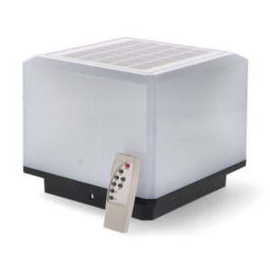 Foto principale Faretto segnapassi Led Inel Plus 4,5W Bianco con pannello solare IP65 CCT temperatura colore regolabile con sensore crepuscolare M LEDME