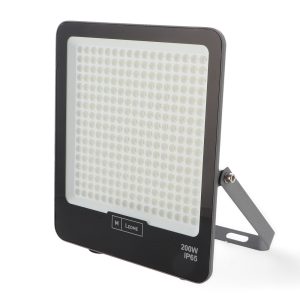 Foto principale Faro proiettore Led Napoli Plus 200W Nero da esterno IP65 Bianco caldo 3000K M LEDME