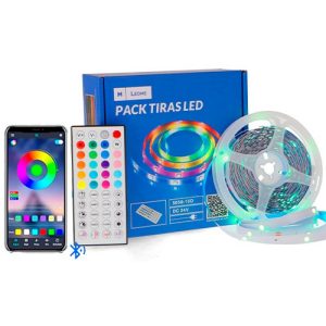 Foto principale Kit Striscia Led 24V 195W SMD 5050 15 metri IP20 con telecomando RGB M LEDME