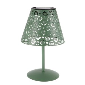 Foto principale Lampada da tavolo Led Hearth 1W Verde portatile ricaricabile energia solare Bianco caldo 2500K M mimotec