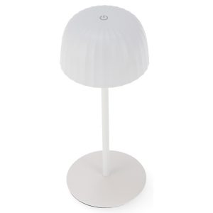 Foto principale Lampada da tavolo Led Touch Gonza 2W Bianca portatile ricaricabile energia solare Bianco caldo 3000K M mimotec