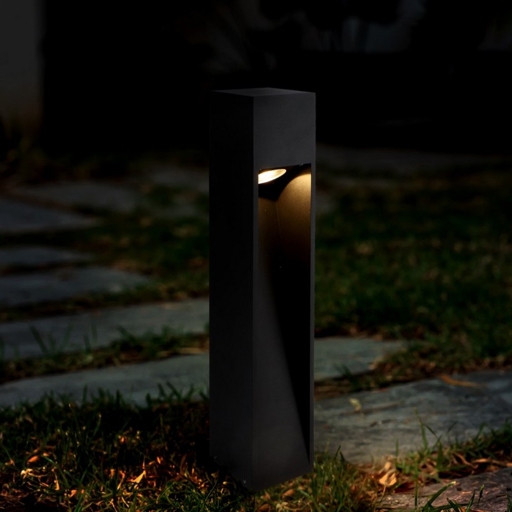 Lampioncino Led Cora 10W Nero 60cm IP65 CCT temperatura colore regolabile iSG Lighting - Foto 2