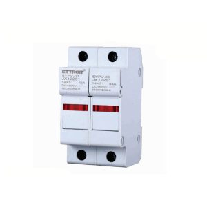 Foto principale Portafusibile per impianti elettrici modulare DIN supporto per fusibile cilindrico 2P base RT18-63 Ettroit