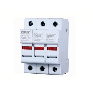 Foto principale Portafusibile per impianti elettrici modulare DIN supporto per fusibile cilindrico 3P base RT18-32 Ettroit