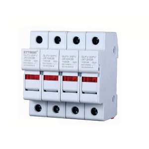 Foto principale Portafusibile per impianti elettrici modulare DIN supporto per fusibile cilindrico 4P base RT18-32 Ettroit