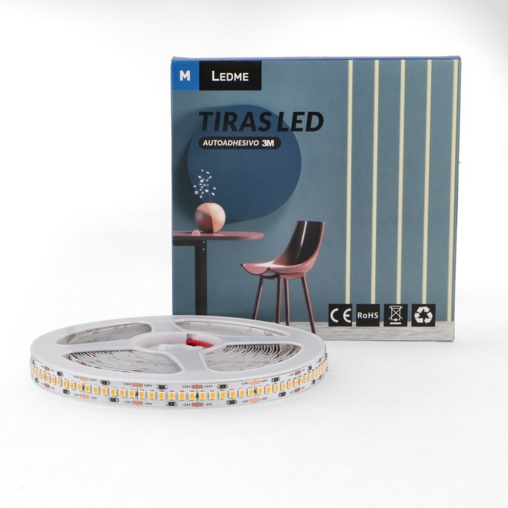 Striscia Led 24V 90W SMD 2835 5 metri IP20 Bianco Neutro 4000K Ziadna M LEDME - Foto 2