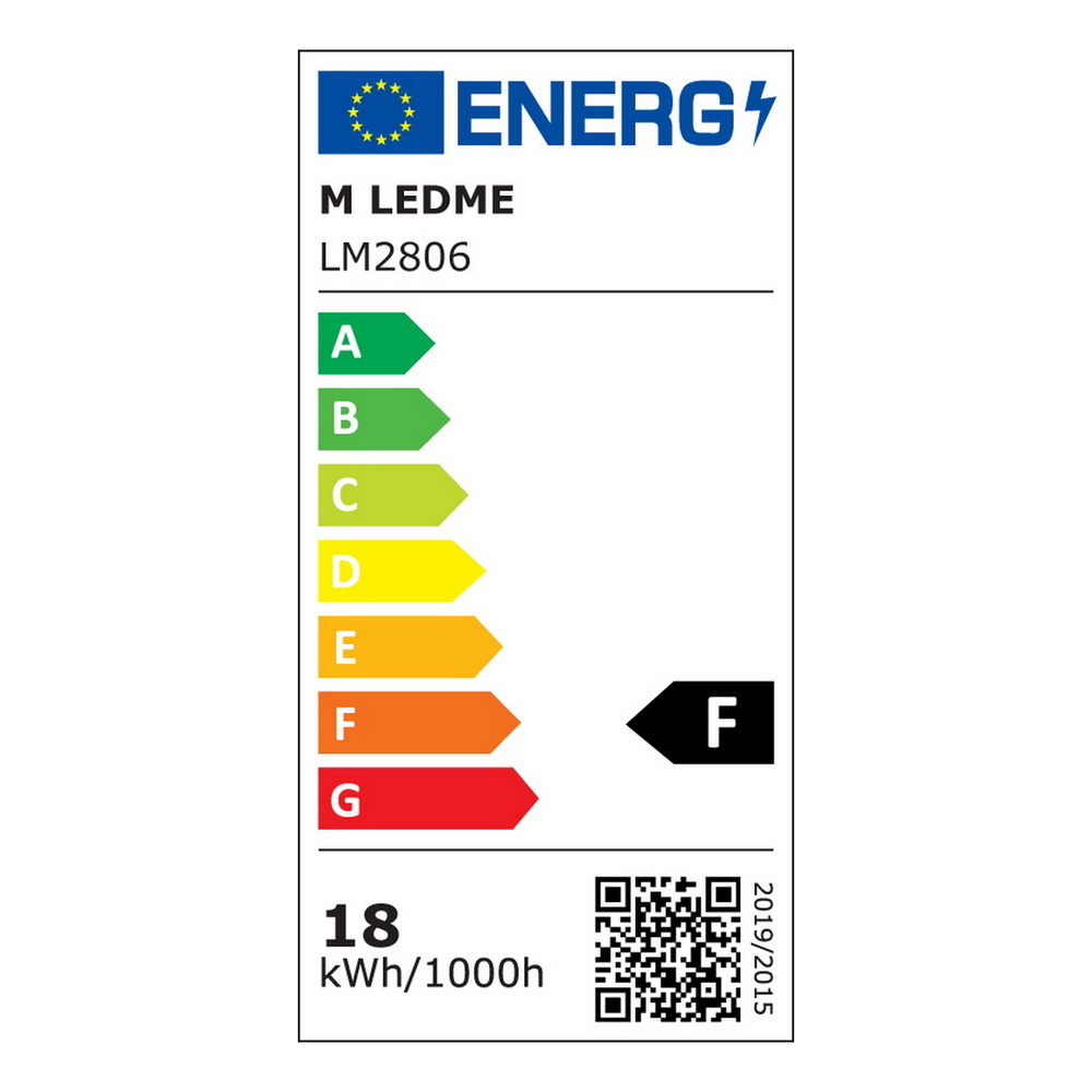 Striscia Led 24V 90W SMD 2835 5 metri IP65 Bianco Caldo 2700K Ziadna M LEDME - Foto 3