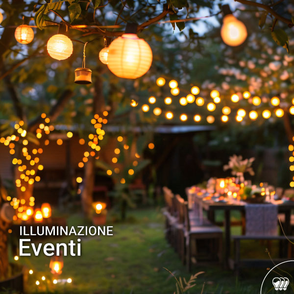 Illuminazione Eventi vai ai prodotti
