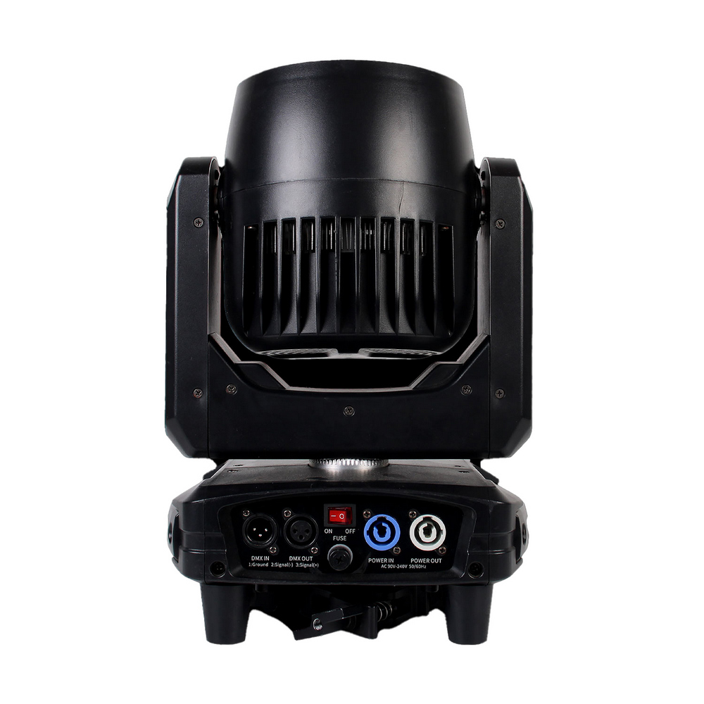 Testa mobile motorizzata Led Bee Eye Sophie 280W (7x40W) RGBW DMX in Flight case baule da 4 pezzi Wisdom - Foto 3