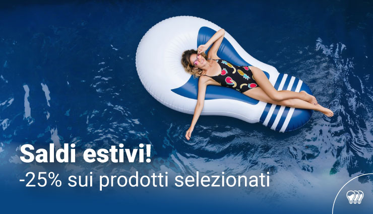 Saldi estivi con sconti fino al 25% scopri la promozione