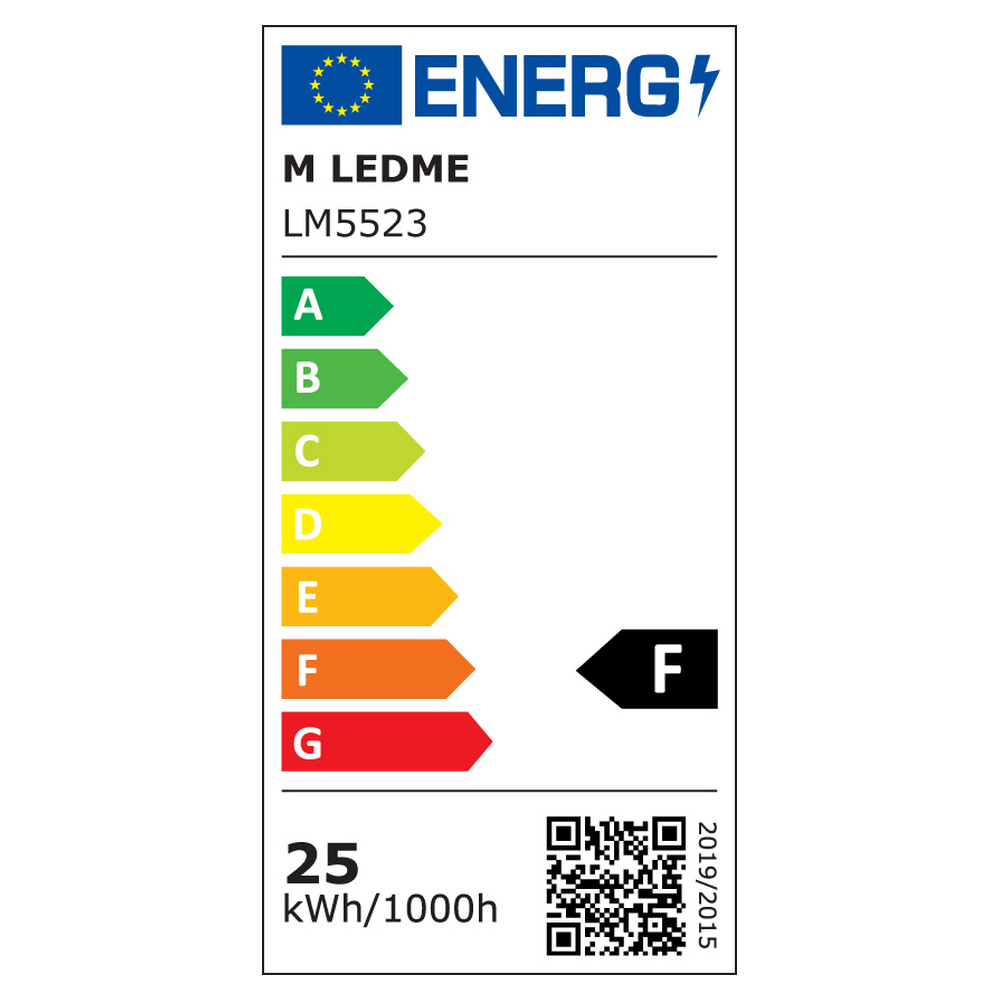 Faretto Led da incasso Nickel 25W Rotondo Cornice argento Apertura 120 gradi CCT temperatura colore regolabile M LEDME - Foto 3