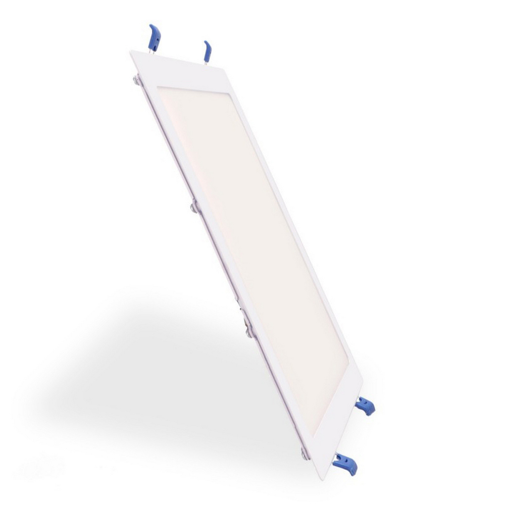 Foto principale Faretto Led da incasso Slim Serie Pro 25W Quadrato Cornice bianca Apertura 120 gradi CCT temperatura colore regolabile iSG Lighting