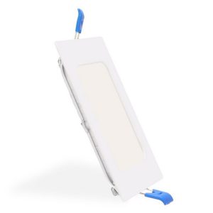 Foto principale Faretto Led da incasso Slim Serie Pro 6W Quadrato Cornice bianca Apertura 120 gradi CCT temperatura colore regolabile iSG Lighting