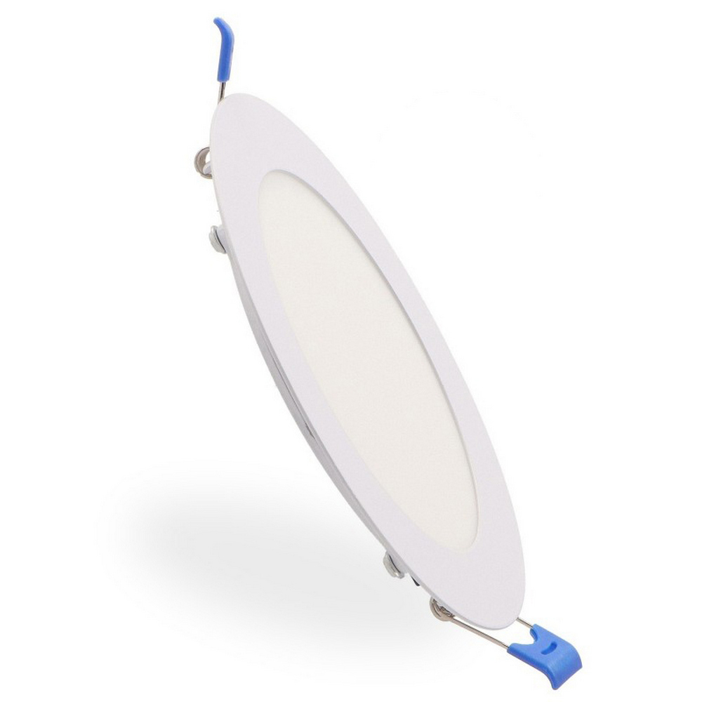 Foto principale Faretto Led da incasso Slim Serie Pro 9W Rotondo Cornice bianca Apertura 120 gradi CCT temperatura colore regolabile iSG Lighting