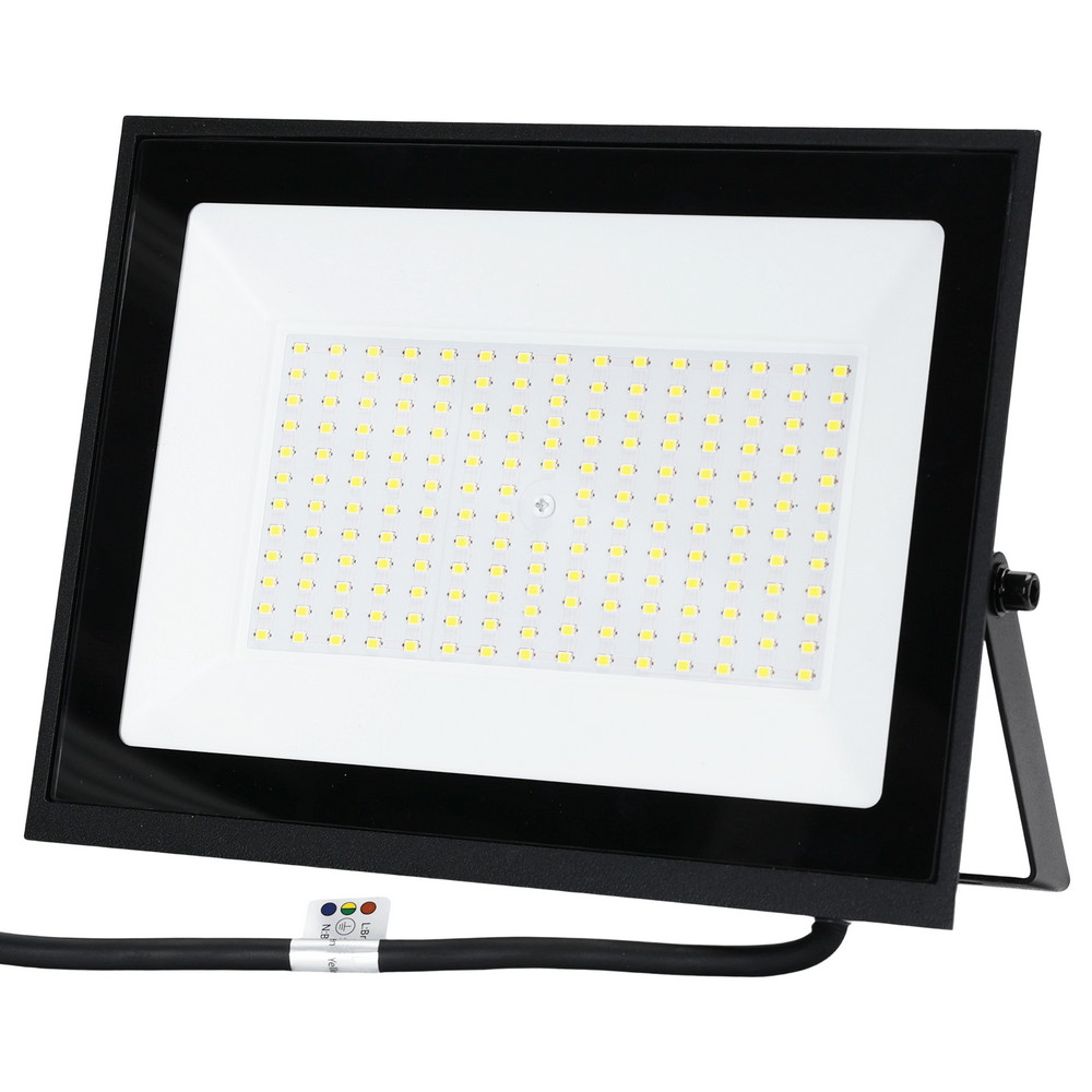 Foto principale Faro proiettore Led Slim 100W Nero da esterno IP65 Bianco freddo 6500K Aigostar