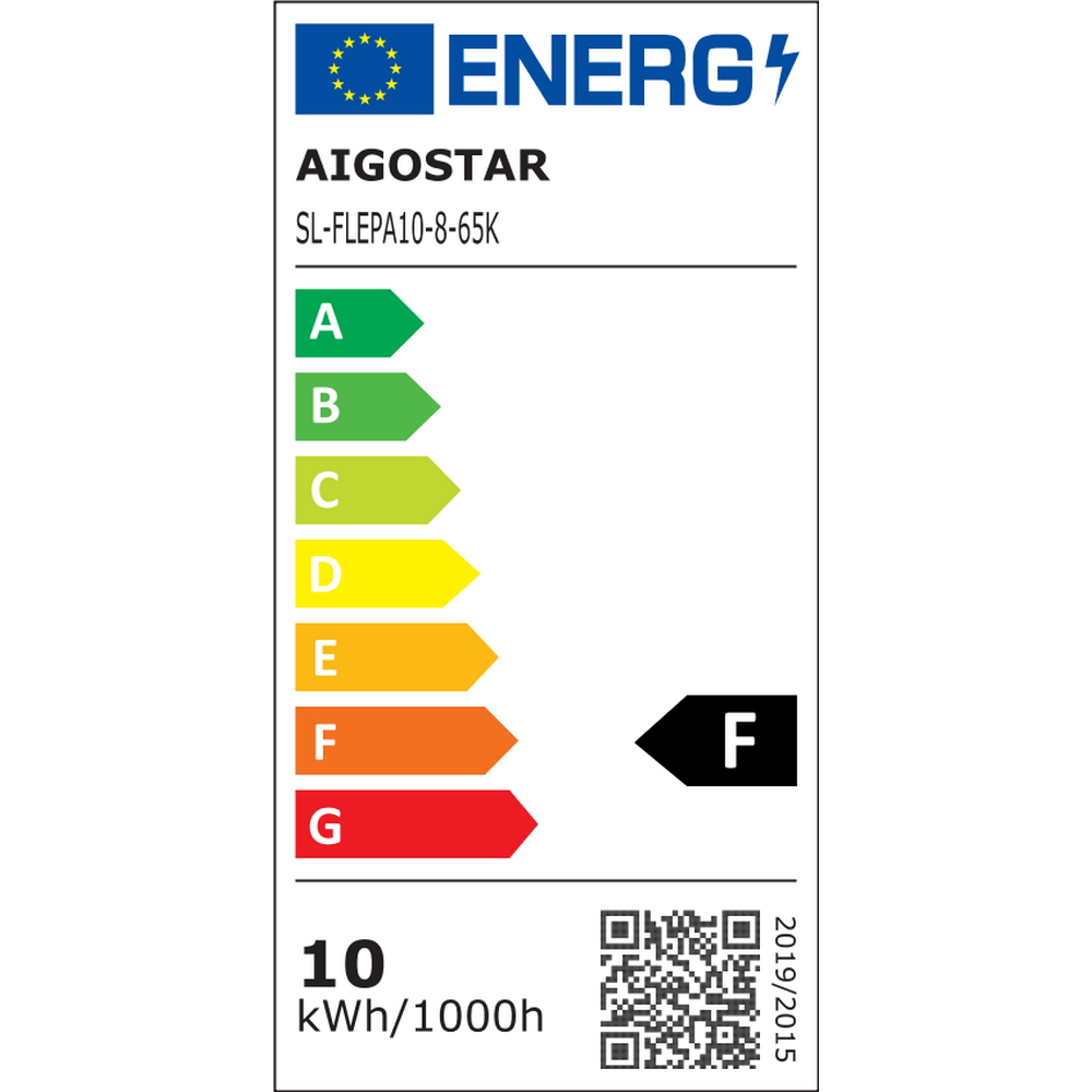 Faro proiettore Led Slim 10W Nero da esterno IP65 Bianco freddo 6500K Aigostar - Foto 7