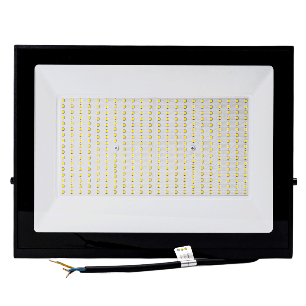 Faro proiettore Led Slim 200W Nero da esterno IP65 Bianco neutro 4000K Aigostar - Foto 1