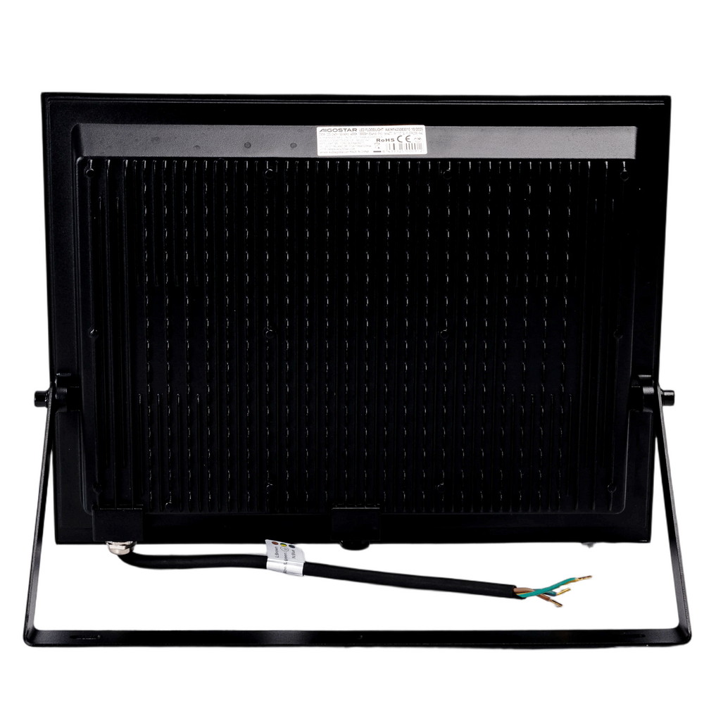 Faro proiettore Led Slim 200W Nero da esterno IP65 Bianco neutro 4000K Aigostar - Foto 2