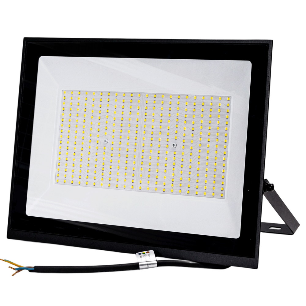 Foto principale Faro proiettore Led Slim 200W Nero da esterno IP65 Bianco neutro 4000K Aigostar