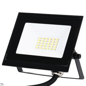 Foto principale Faro proiettore Led Slim 20W Nero da esterno IP65 Bianco freddo 6500K Aigostar
