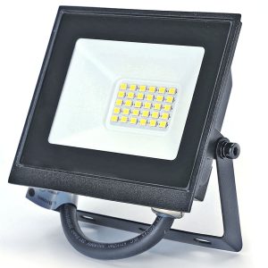 Foto principale Faro proiettore Led Slim 20W Nero da esterno IP65 Bianco neutro 4000K Aigostar