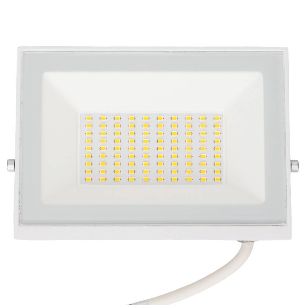 Faro proiettore Led Slim 50W Bianco da esterno IP65 Bianco neutro 4000K Aigostar - Foto 3
