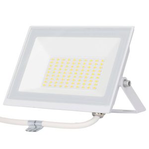 Foto principale Faro proiettore Led Slim 50W Bianco da esterno IP65 Bianco neutro 4000K Aigostar