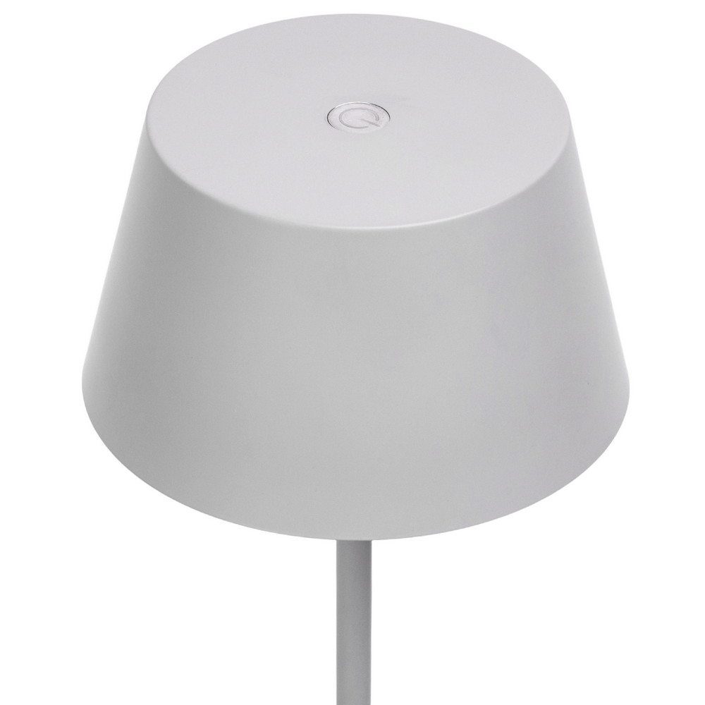 Lampada da tavolo Led touch Eli 5W Grigia CCT temperatura colore regolabile portatile a batteria ricaricabile USB Aigostar - immagine 3