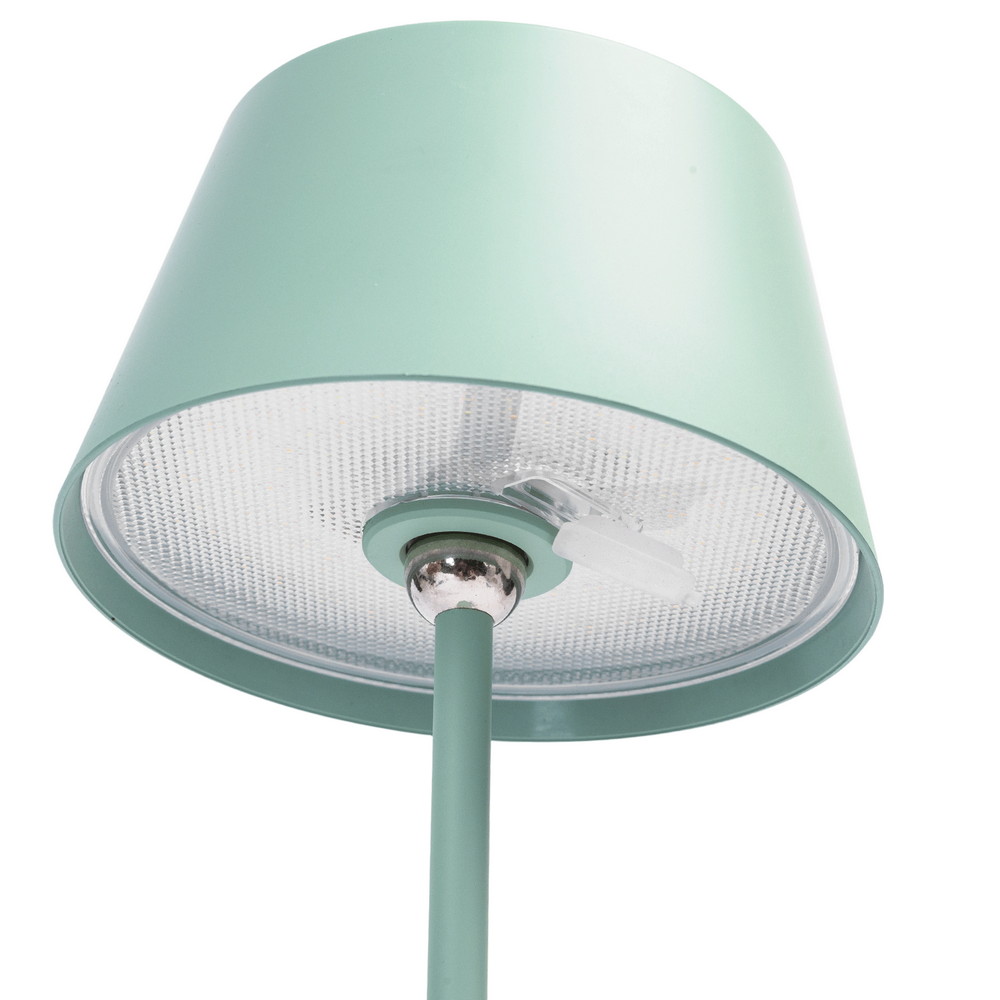 Lampada da tavolo Led touch Eli 5W Verde CCT temperatura colore regolabile portatile a batteria ricaricabile USB Aigostar - immagine 2
