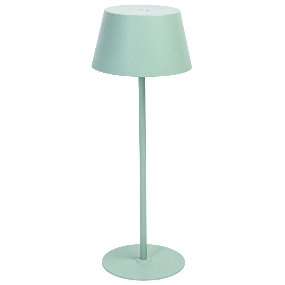 Lampada da tavolo Led touch Eli 5W Verde CCT temperatura colore regolabile portatile a batteria ricaricabile USB Aigostar