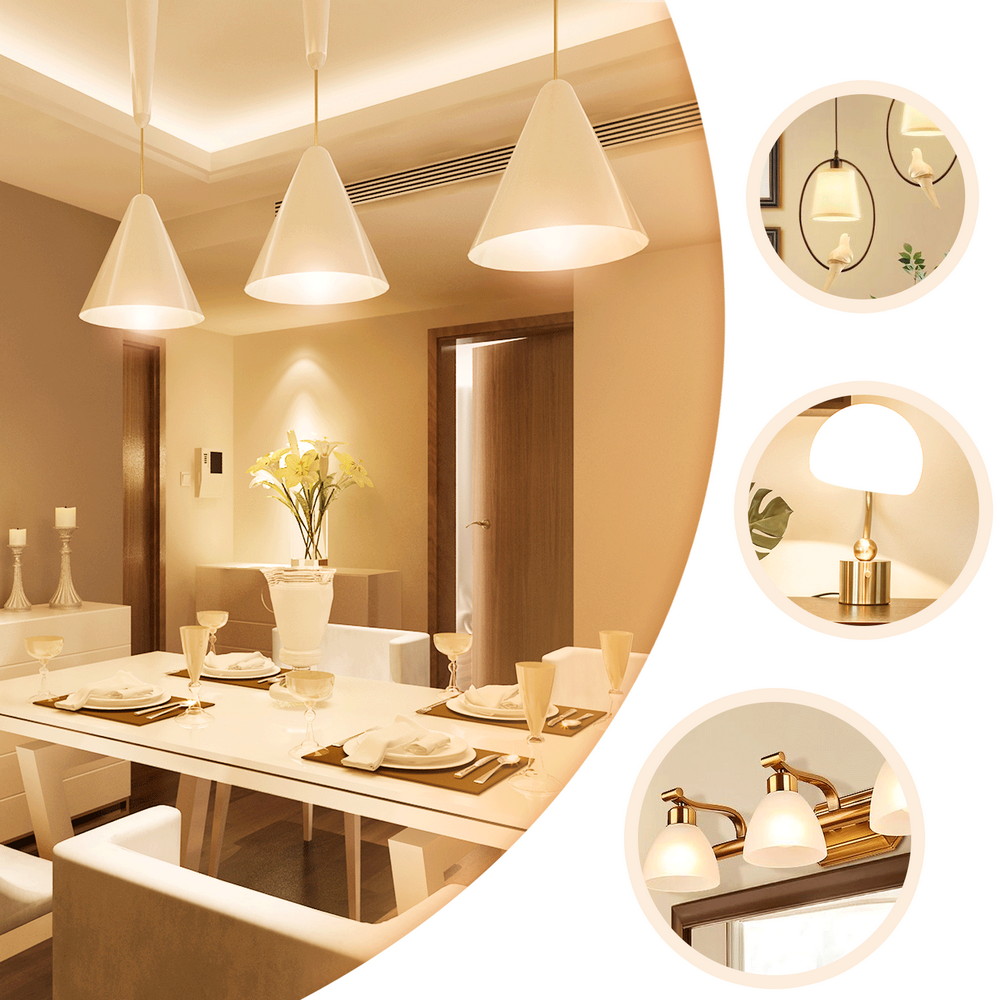 Lampadina Led E27 A60 a bulbo 26W Bianco neutro 4000K Aigostar - immagine 3