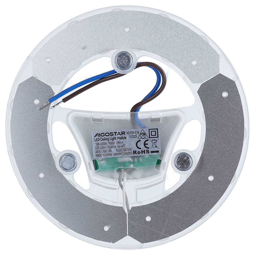 Modulo Led 18W per plafoniere e lampadari calamitato Bianco freddo 6500K Aigostar - immagine 3