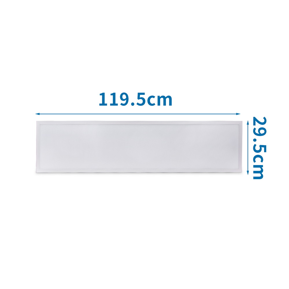 Pannello Led 50W 120x30cm Cornice bianca rettangolare Bianco neutro 4000K Aigostar - immagine 2