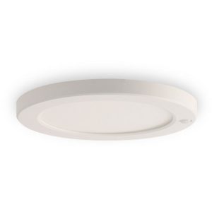 Foto principale Plafoniera Led 18W Cornice bianca rotonda CCT temperatura colore regolabile Kram M LEDME