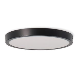 Foto principale Plafoniera Led 25W Serie Pro Rotonda Nero CCT temperatura colore regolabile iSG Lighting