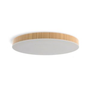 Foto principale Plafoniera Led Neox 50W Rotonda Legno CCT temperatura colore regolabile iSG Lighting